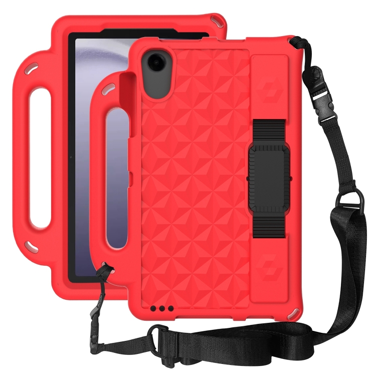 

For Samsung Galaxy Tab A9 8.7 Diamond Series EVA Shockproof Sleeve Tablet Case(Red)