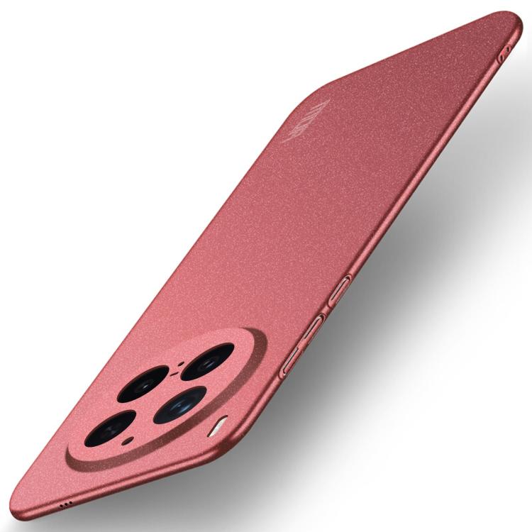 

For vivo X300 Pro MOFI Fandun Series Frosted PC Ultra-thin All-inclusive Phone Case(Red)