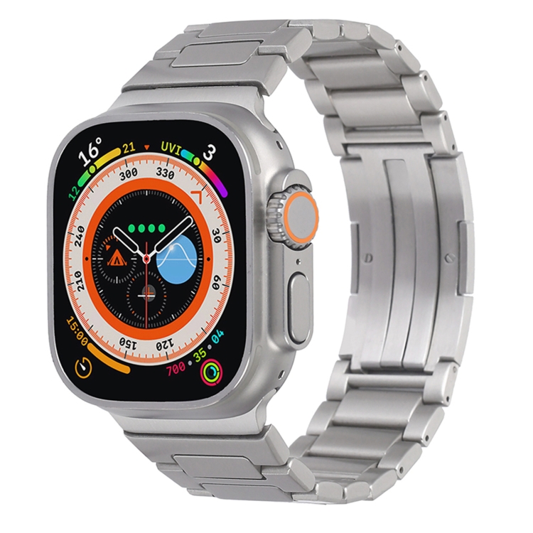 For Apple Watch Series 40mm Stainless Steel H-Shaped Fold Buckle