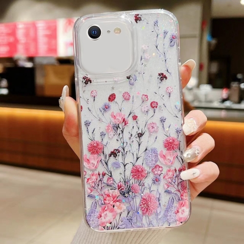 

For iPhone 7 / 8 / SE 2022 Spring Garden Epoxy TPU Phone Case(F02 Spring Garden)