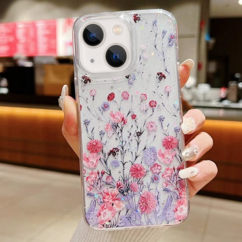 

For iPhone 13 Spring Garden Epoxy TPU Phone Case(F02 Spring Garden)