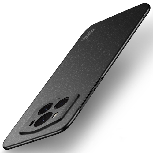 

For Honor Magic6 RSR MOFI Fandun Series Frosted PC Ultra-thin All-inclusive Phone Case(Black)