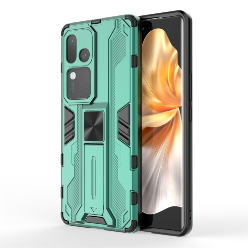 

For vivo S18 5G Supersonic Armor PC Hybrid TPU Phone Case(Green)