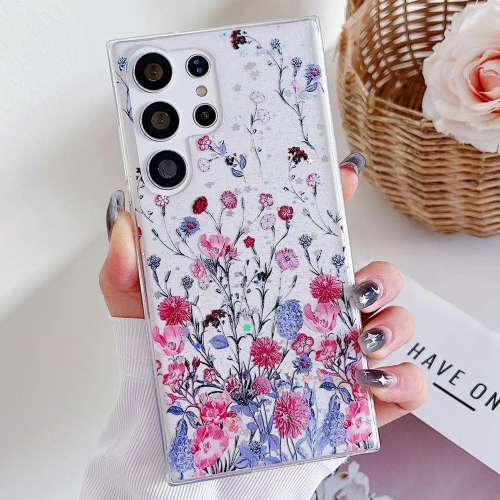 

For Samsung Galaxy S23 Ultra 5G Spring Garden Epoxy TPU Phone Case(F02 Spring Garden)