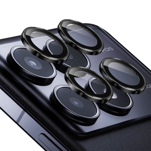 

For Redmi K70 / K70 Pro / K70E ENKAY Hat-Prince 9H Rear Camera Lens Aluminium Alloy Tempered Glass Film(Black)