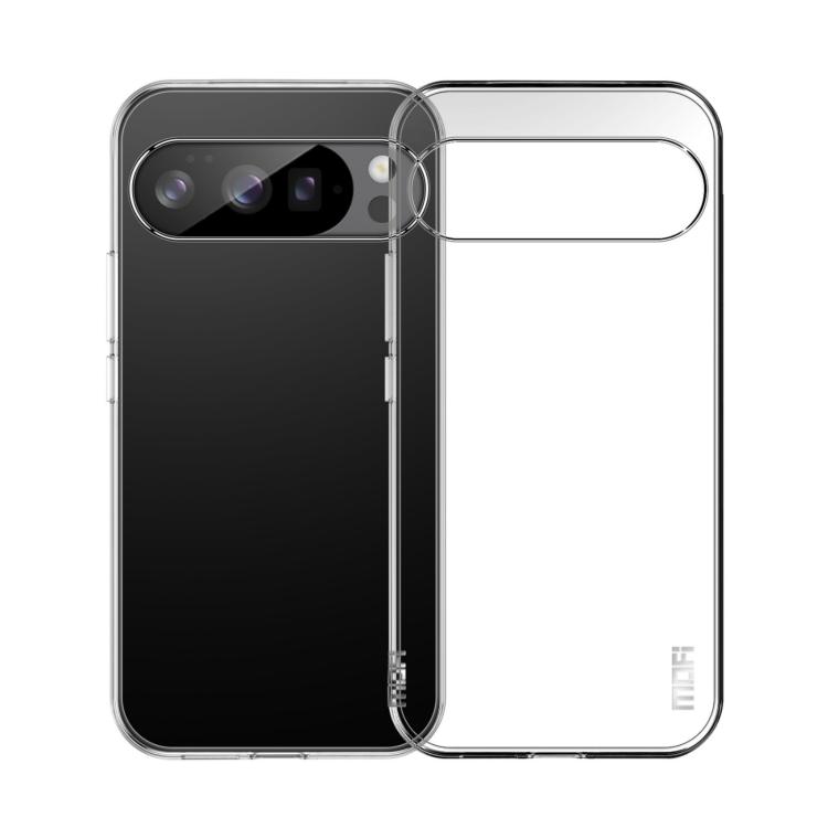 

For Google Pixel 10 Pro XL MOFI Ming Series Transparent Ultra-thin TPU Phone Case(Transparent)