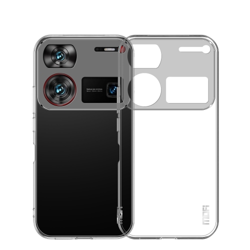 

For Nubia Z60 Ultra MOFI Ming Series Transparent Ultra-thin TPU Phone Case(Transparent)