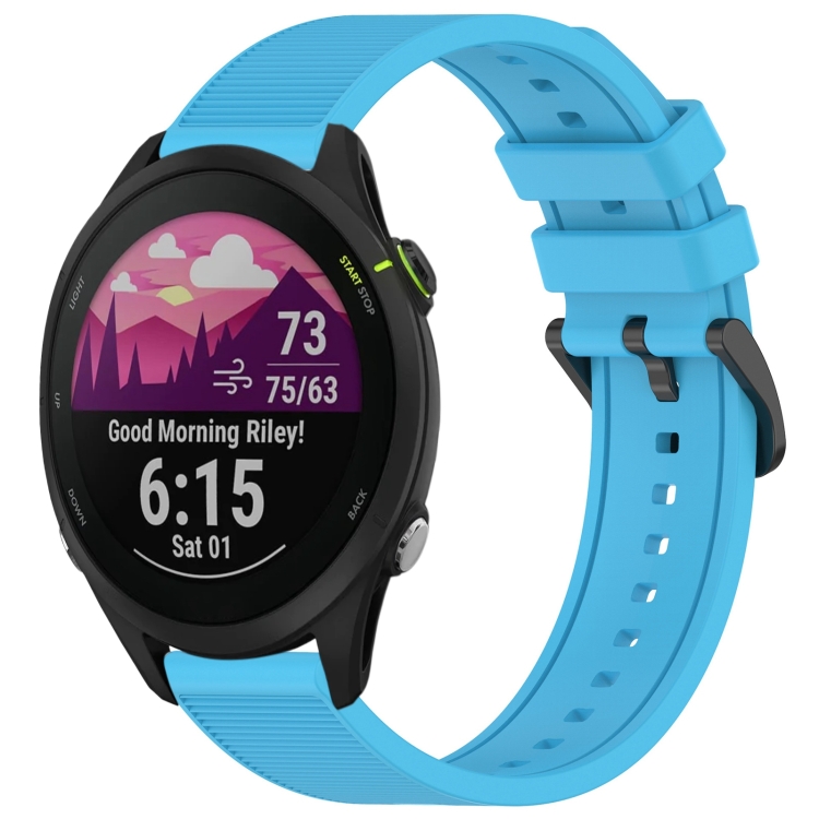 Para Garmin Forerunner 255 Music Correa de reloj de color sólido
