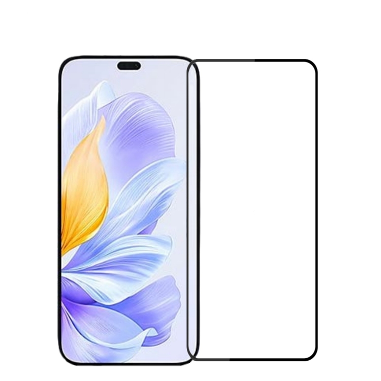 

For Honor X60i PINWUYO 9H 2.5D Full Screen Tempered Glass Film(Black)