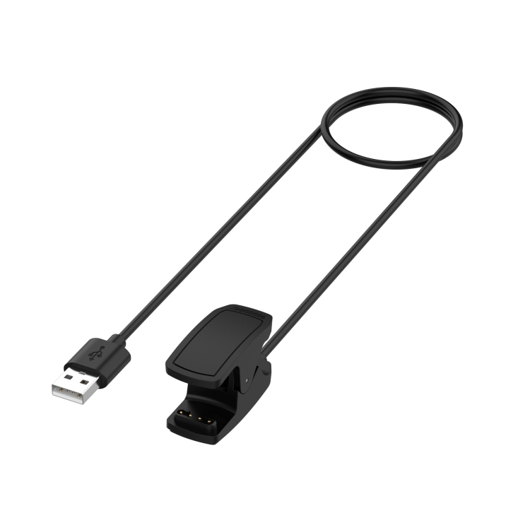 

For Garmin Descent Mk3 Watch Charging Charger Charging Clip With Data Function(Black)