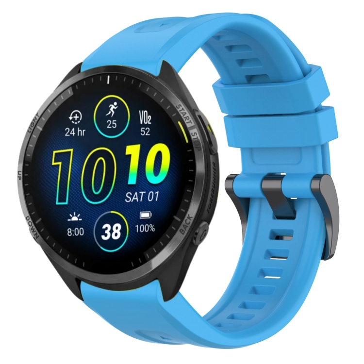 For Garmin Forerunner 965 955 945 935 Solid Color Black