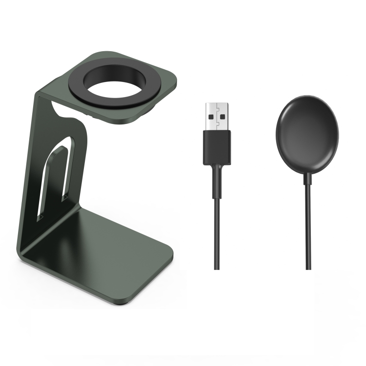 

For Google Pixel Watch Aluminum Alloy Watch Charging Stand with Charger