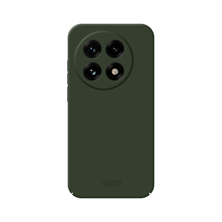 

For OnePlus Ace 5 / 5 Pro MOFI Qin Series Skin Feel All-inclusive PC Phone Case(Green)