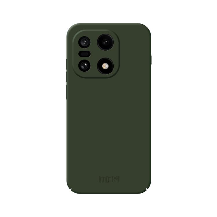 

For OnePlus 15 MOFI Qin Series Skin Feel All-inclusive PC Phone Case(Green)