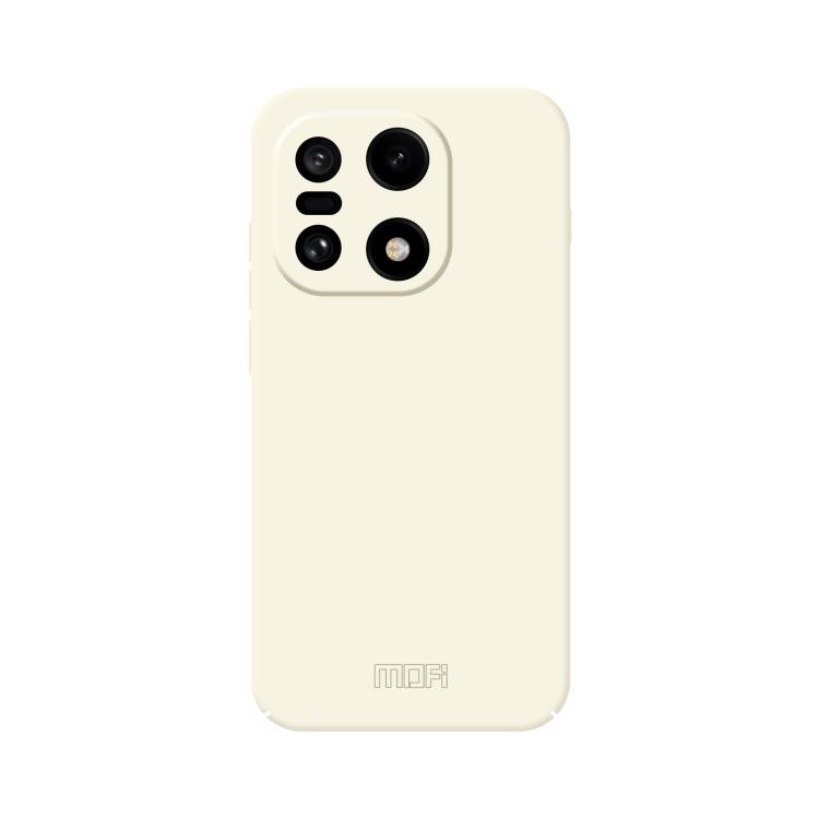 

For OnePlus 15 MOFI Qin Series Skin Feel All-inclusive PC Phone Case(Beige)
