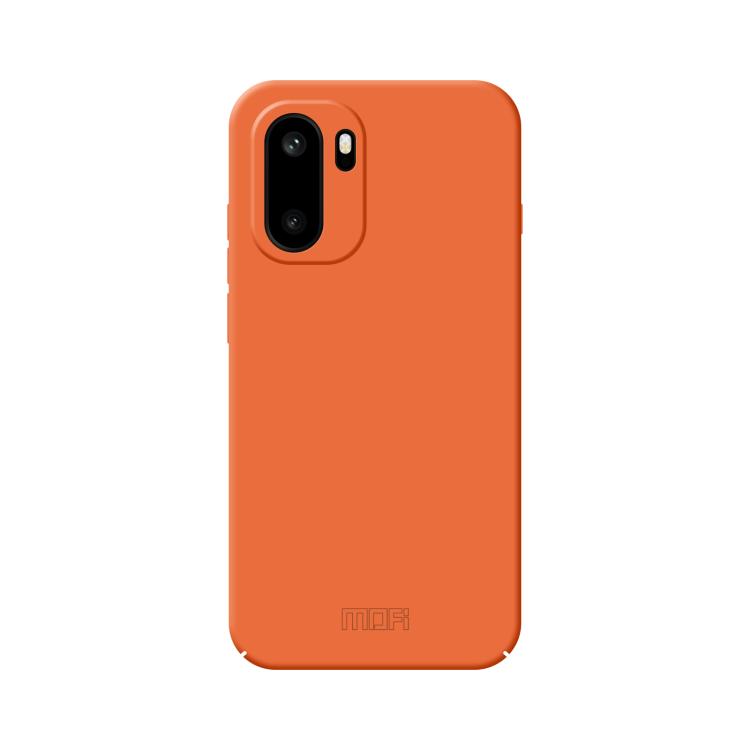 

For OnePlus Ace 6 MOFI Qin Series Skin Feel All-inclusive PC Phone Case(Orange)