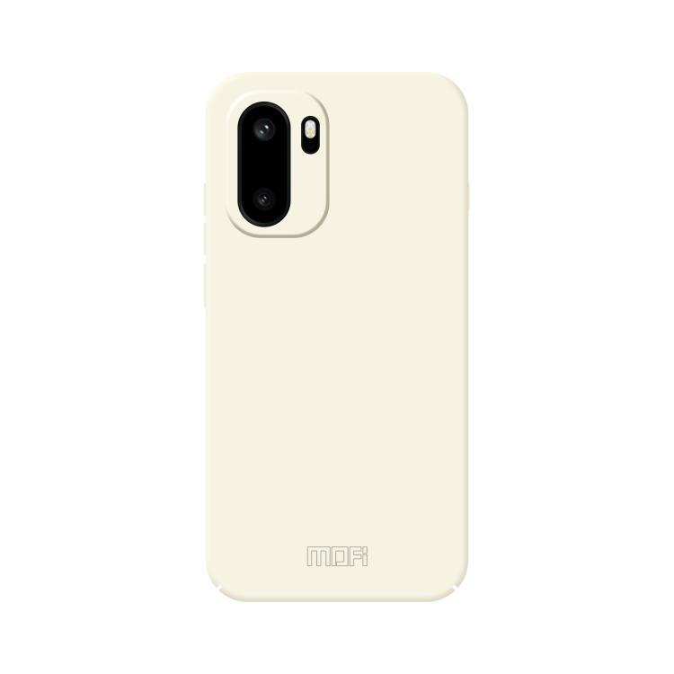 

For OnePlus Ace 6 MOFI Qin Series Skin Feel All-inclusive PC Phone Case(Beige)