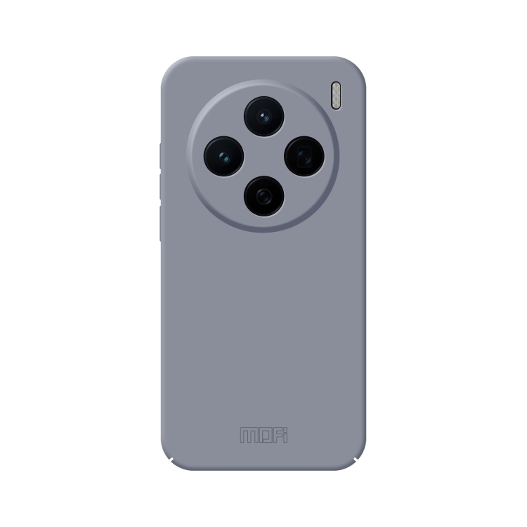 

For vivo X200 MOFI Qin Series Skin Feel All-inclusive PC Phone Case(Gray)