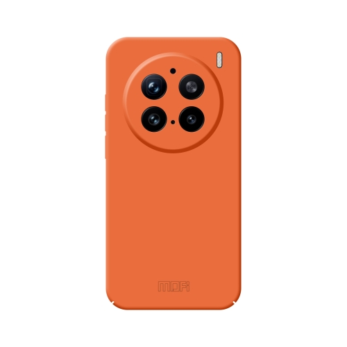 

For vivo X200 Pro MOFI Qin Series Skin Feel All-inclusive PC Phone Case(Orange)