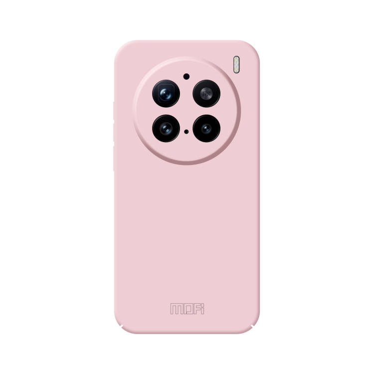 

For vivo X200 Pro MOFI Qin Series Skin Feel All-inclusive PC Phone Case(Pink)