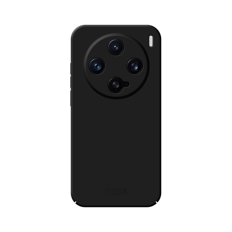 

For vivo X200 Pro mini MOFI Qin Series Skin Feel All-inclusive PC Phone Case(Black)