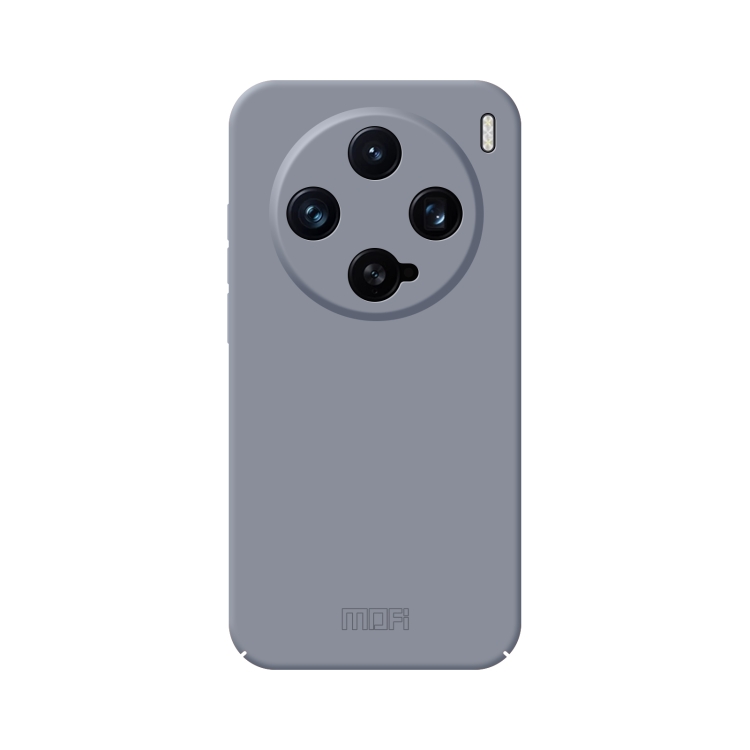 

For vivo X200 Pro mini MOFI Qin Series Skin Feel All-inclusive PC Phone Case(Gray)