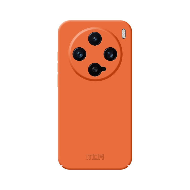 

For vivo X200 Pro mini MOFI Qin Series Skin Feel All-inclusive PC Phone Case(Orange)