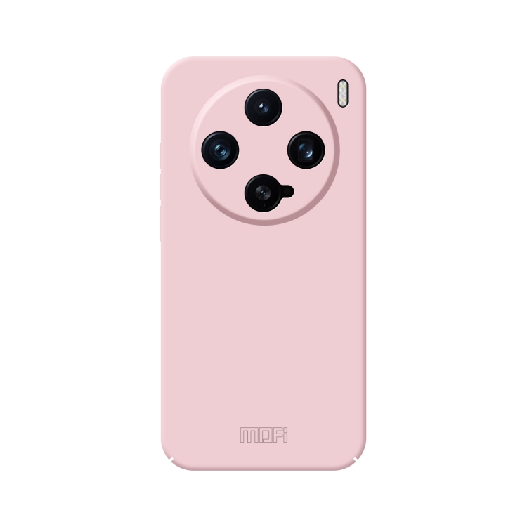 

For vivo X200 Pro mini MOFI Qin Series Skin Feel All-inclusive PC Phone Case(Pink)