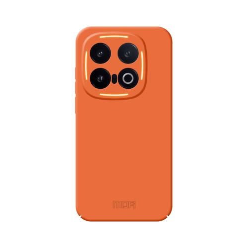 

For vivo iQOO 13 MOFI Qin Series Skin Feel All-inclusive PC Phone Case(Orange)