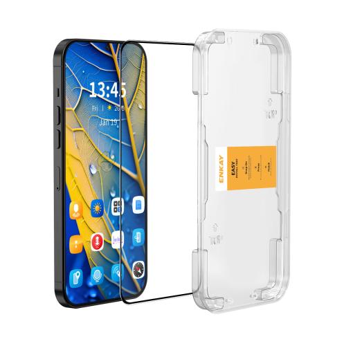 

For Redmi Note 14 4G 163.25mm ENKAY Easy Install High Alumina Silicon Full Glass Film