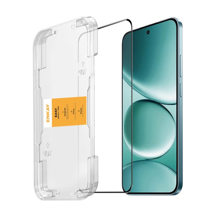 

For Redmi Note 15 Pro 5G Global 163.6mm ENKAY Easy Install High Alumina Silicon Full Glass Film