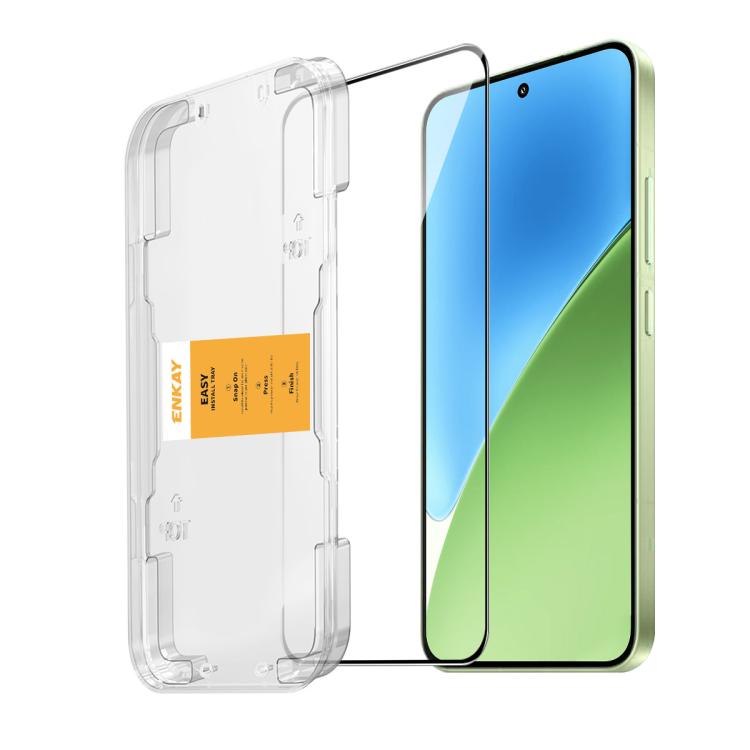 

For Xiaomi 15T ENKAY Easy Install High Alumina Silicon Full Glass Film