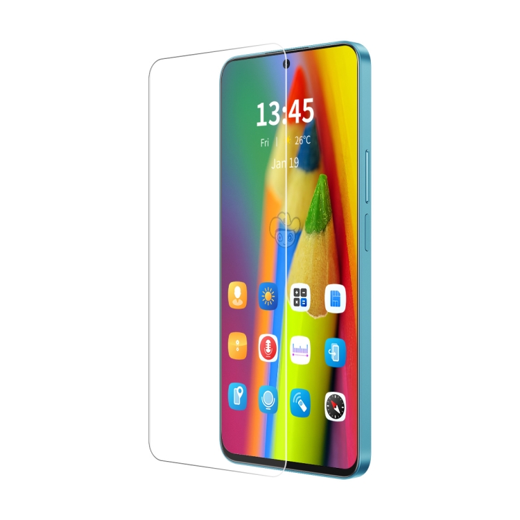 

For Xiaomi Poco F6 Pro ENKAY 9H Big Arc Edge High Aluminum-silicon Tempered Glass Film