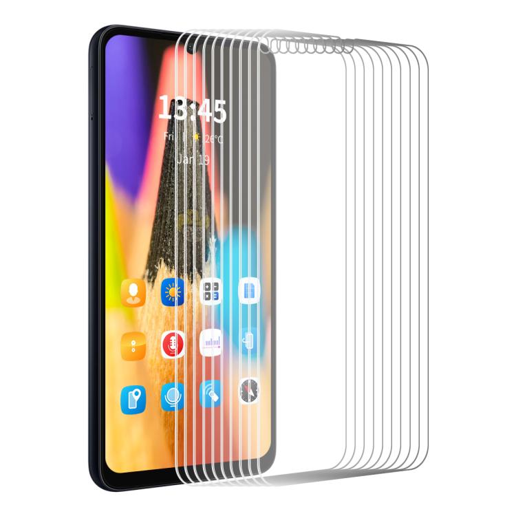 

For Redmi 15C 5G / 4G Europe 173.1mm 10pcs ENKAY 9H Big Arc Edge High Aluminum-silicon Tempered Glass Film