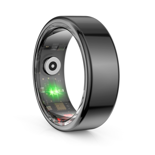 R02 SIZE 11 Smart Ring, Support Heart Rate / Blood Oxygen / Sleep Monitoring / Multiple Sports Modes(Black)