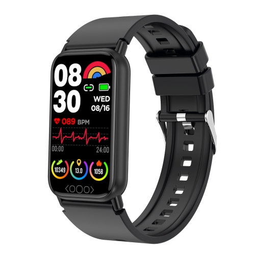 TK72 1.47 inch Color Screen Smart Watch, Support Heart Rate / Blood Pressure / Blood Oxygen / Blood Sugar Monitoring(Black)
