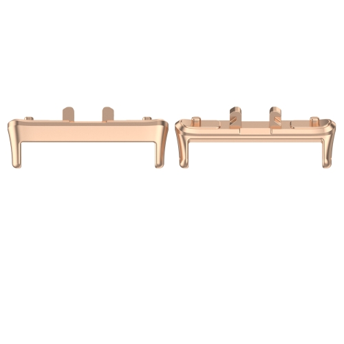 

For Samsung Galaxy Fit 3 SM-R390 1 Pair Metal Watch Band Connector(Rose Gold)