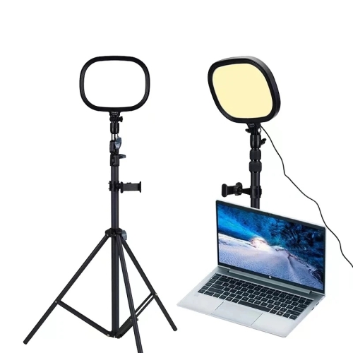 JMARY FM-58R Live Streaming Photography Fill Light 180-Degree Rotatable 9-inch LED Light