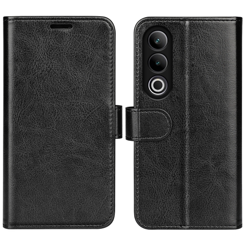 

For OnePlus Ace 3V R64 Texture Horizontal Flip Leather Phone Case(Black)