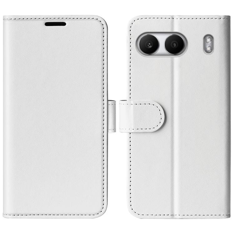 

For OnePlus Nord 4 R64 Texture Horizontal Flip Leather Phone Case(White)