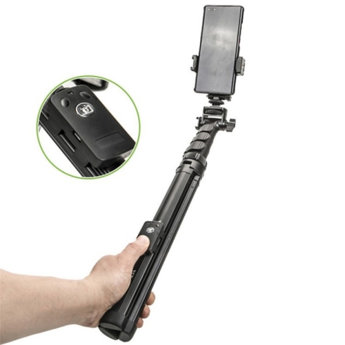 YUNTENG VCT-91666 Bluetooth Selfie Stick Camera Phone Holder Extendable Tripod Stand