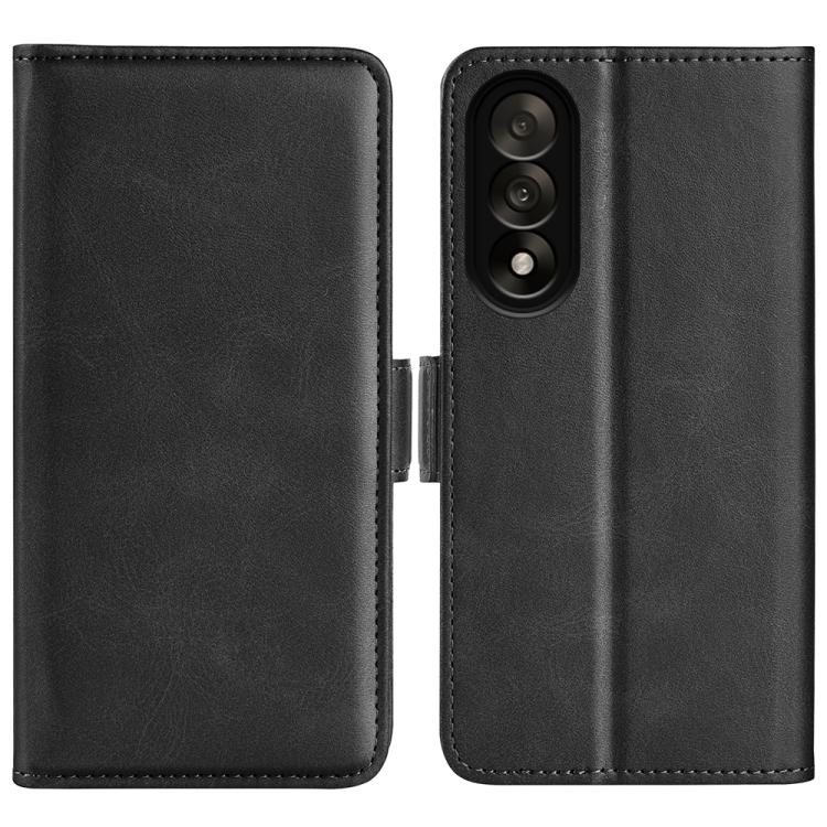 

For OnePlus Nord 5 / Ace 5 Ultra Dual-side Magnetic Buckle Horizontal Flip Leather Phone Case(Black)