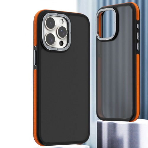 

For iPhone 14 Pro Max Dual-Color Shockproof TPU Phone Case(Orange)