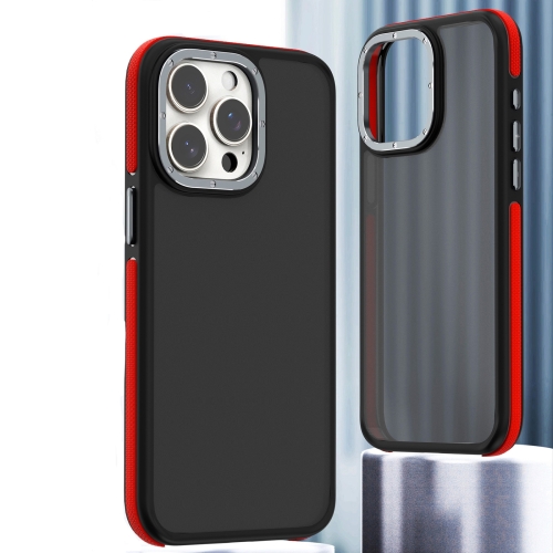 

For iPhone 13 Pro Max Dual-Color Shockproof TPU Phone Case(Red)