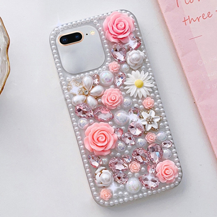 LCHDA Custodia Diamante per iPhone 7 Plus/iPhone 8 Plus 5.5