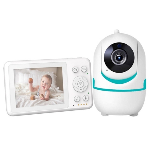 D031 2 Way Voice Built-in Lullabies Home Baby Security Camera 3.2-inch LCD Baby Monitor(US Plug)