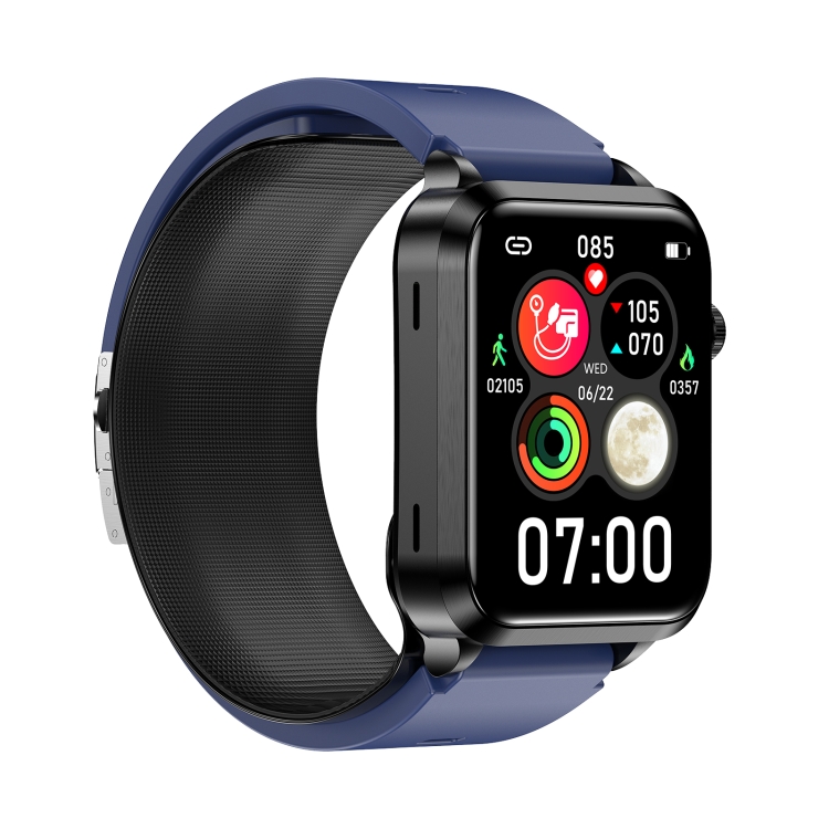 

S11 1.92 inch Color Screen Smart Watch, Support Air Pump + Balloon Type Accurate Blood Pressure Testing / ECG(Blue)