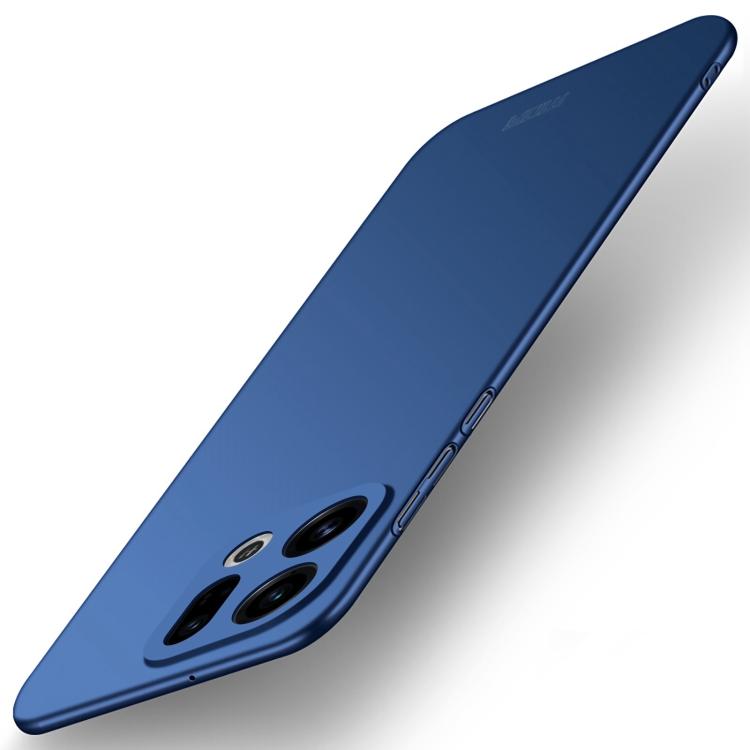 

For OPPO Find X9 Pro MOFI Micro-Frosted PC Ultra-thin Hard Phone Case(Blue)