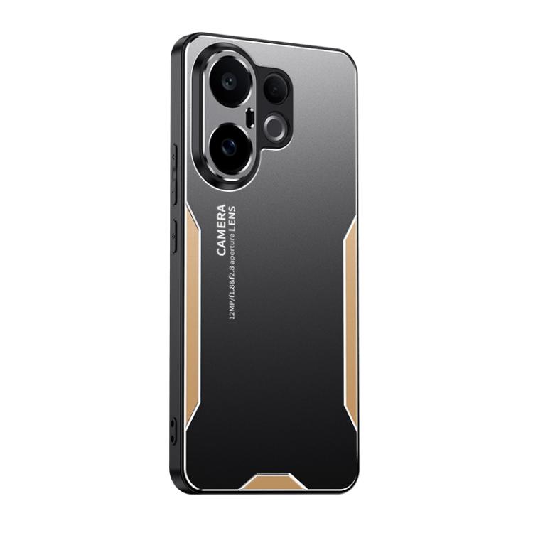 

For vivo S30 Pro mini Blade Series TPU Hybrid Metal Phone Case(Gold)