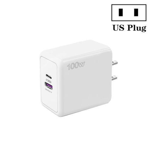 

USB 67W / PD 33W Super fast Charging Full Protocol Mobile Phone Charger，US Plug(White)